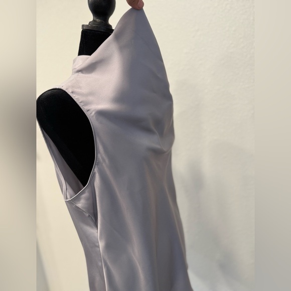 RACHEL Rachel Roy Soft Gray Cowl Neck Blouse - Picture 8 of 11